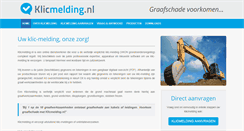 Desktop Screenshot of klicmelding.nl